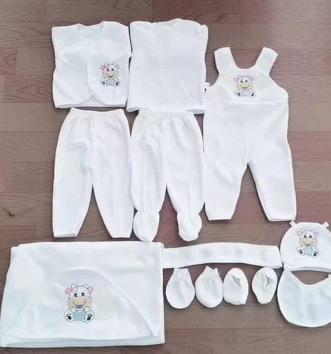 11pcs Fleece Receiving Set at Sure Deals Baby World Kenya