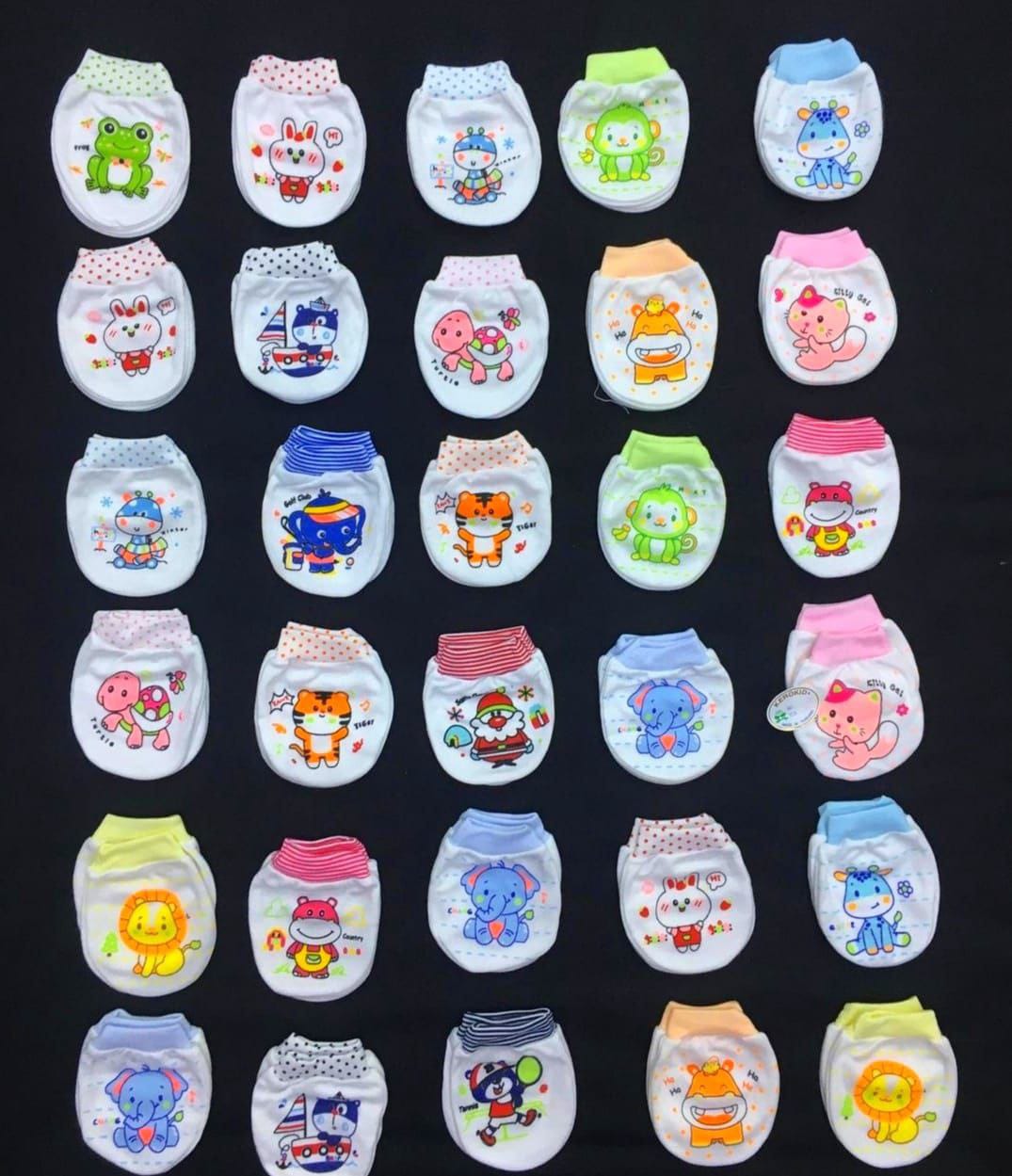 Assorted Cotton Baby Mittens at Sure Deals Baby World Kenya